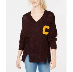 Juniors' Letter-Patch Varsity Sweater